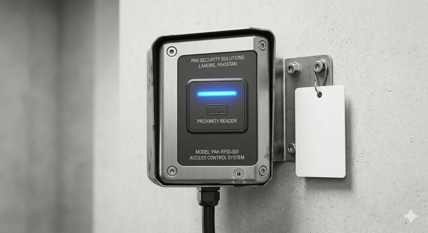 RFID smart card reader with proximity card technology for access control