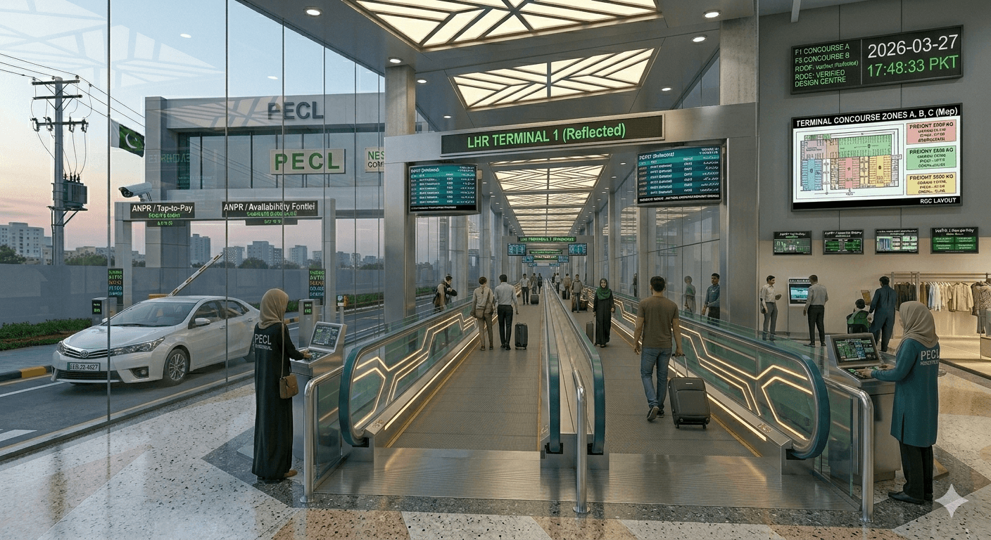 Moving walkway system for airports and transit terminals enabling passenger mobility