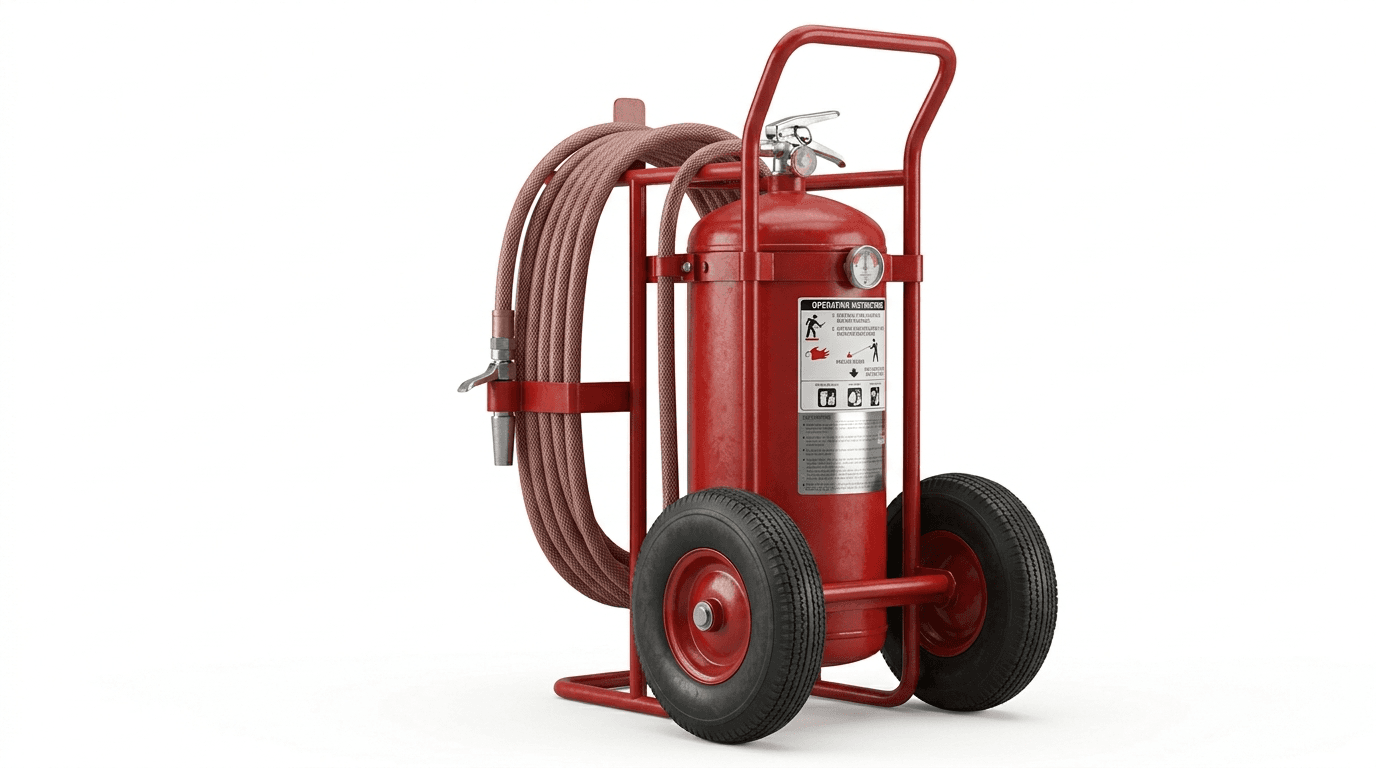 Fire Extinguisher Trolley Type
