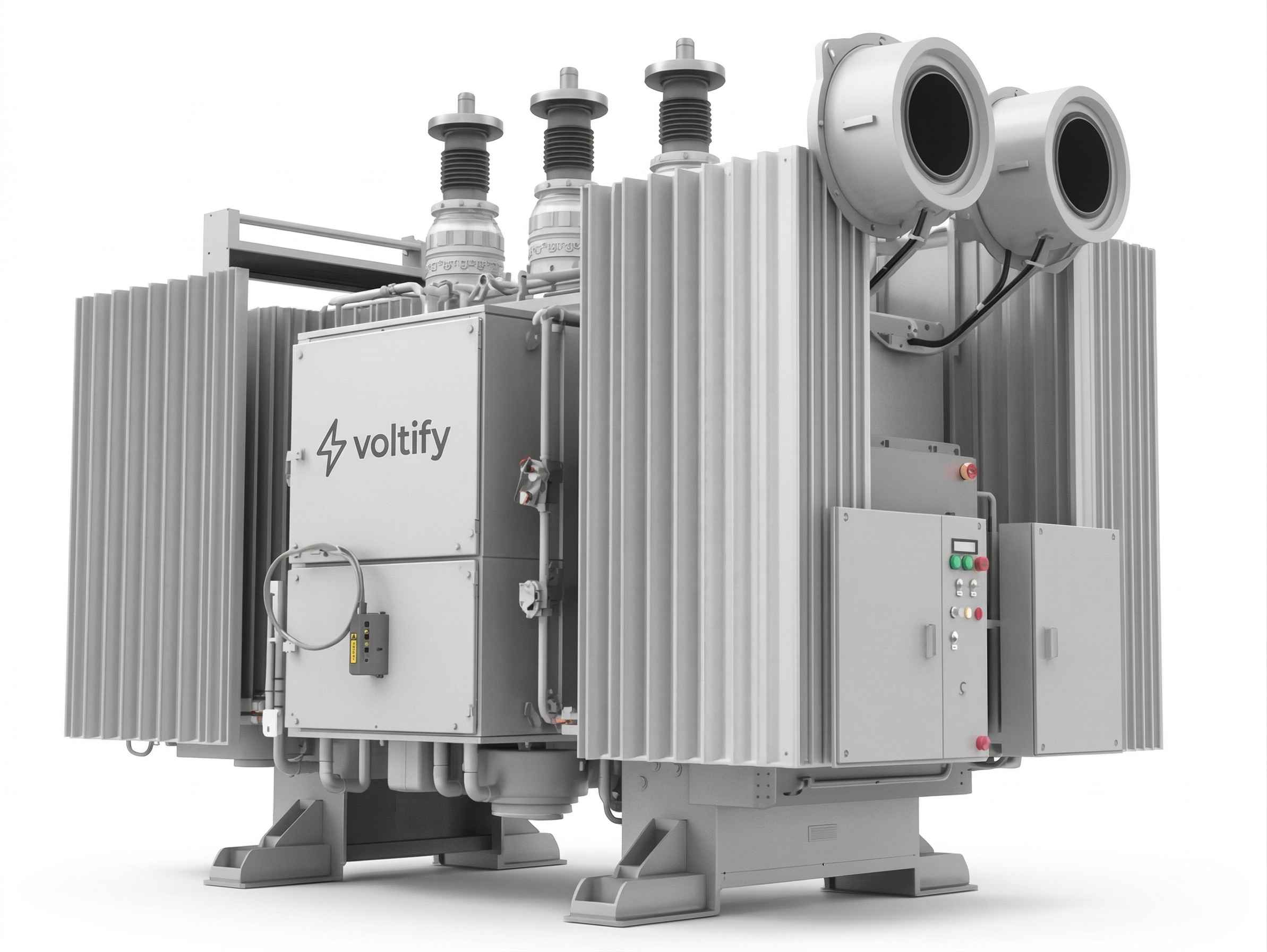 Auto-transformer with variable tap changer for voltage adjustment in industrial applications