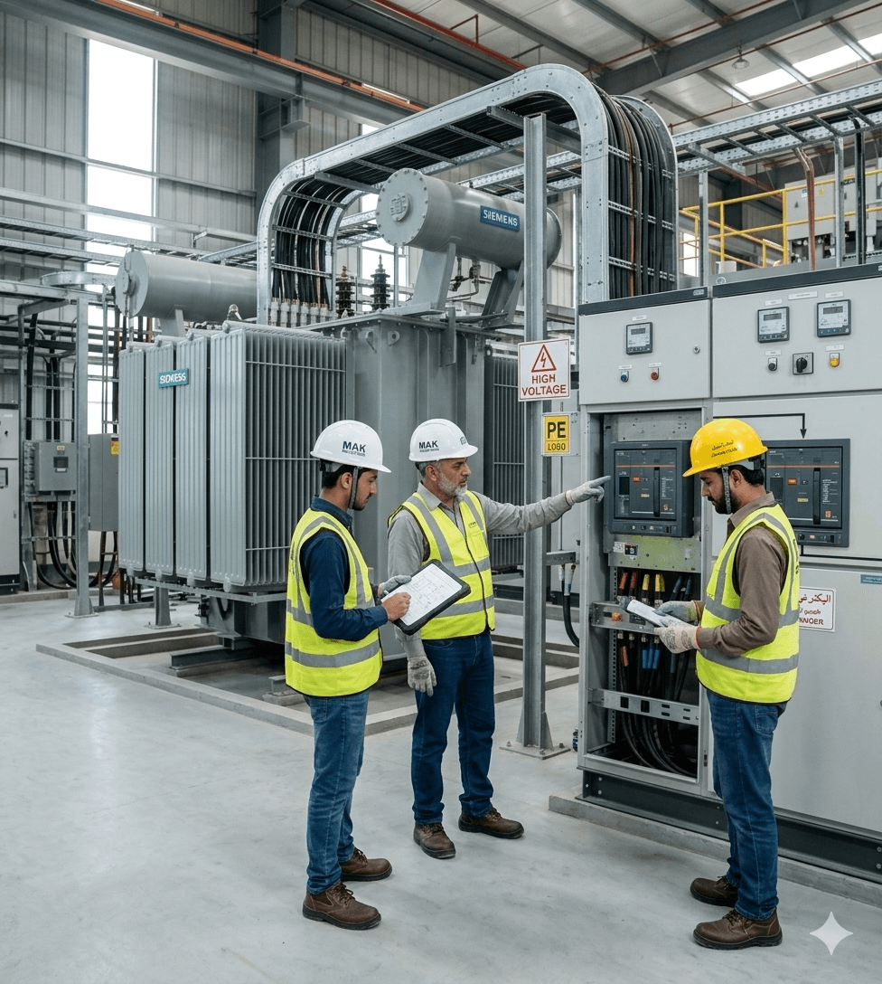 Pakistani Industrial Electrical Equipment Installation