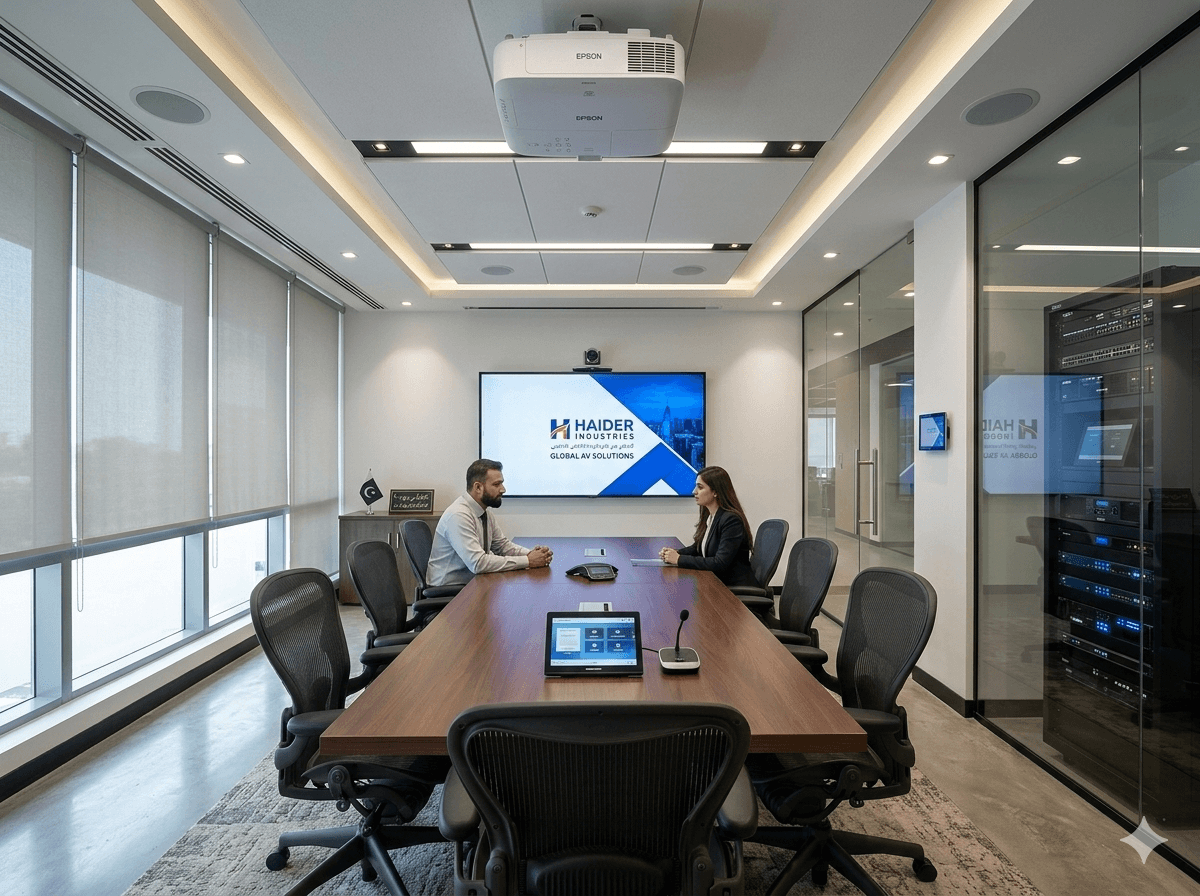 Audio-Visual and Automation Systems in Pakistani Corporate Setting